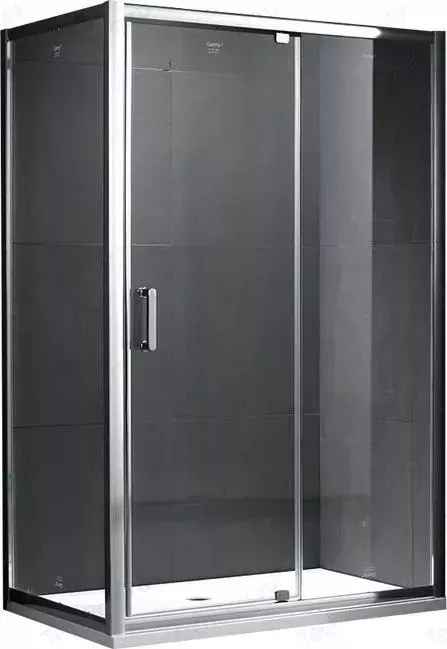 Душевой уголок GEMY Sunny Bay 130x90 прозрачный, хром (S28191D-A90)