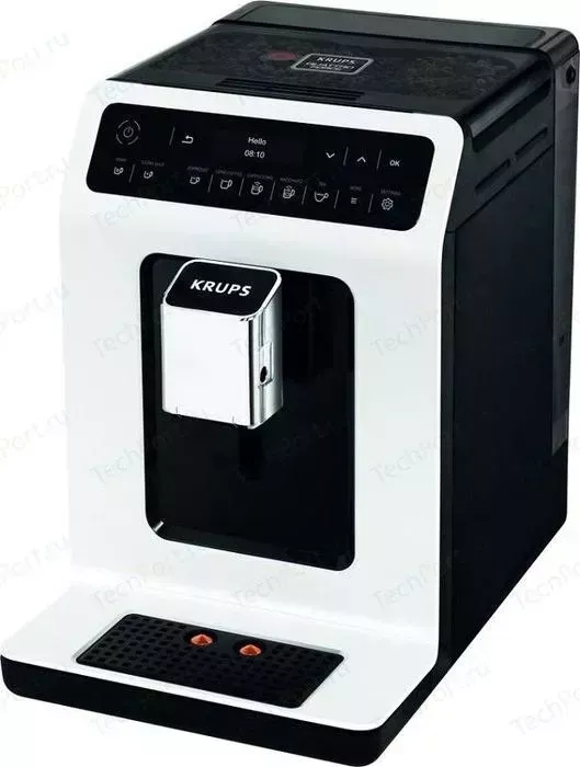 Кофемашина KRUPS EA890110 белый/черный