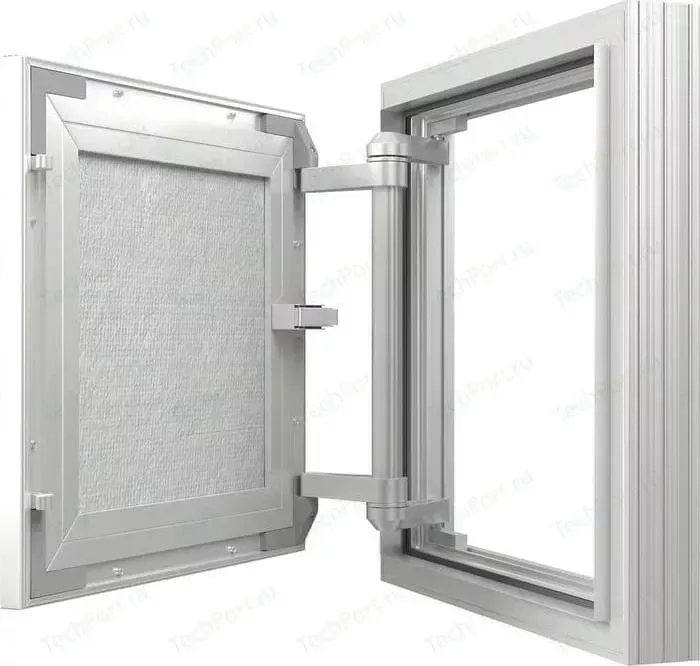 Люк EVECS нажимной под плитку на износоустойчивой петле 500х1000 (D50100 ceramo comfort)