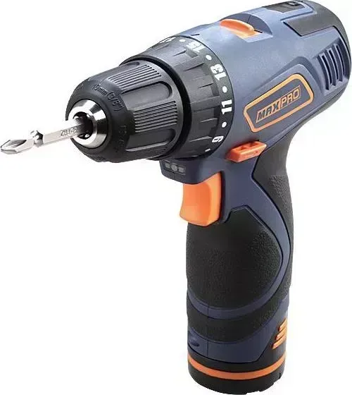 Дрель аккумуляторная Max-Pro MPCD12VDQFLi/2