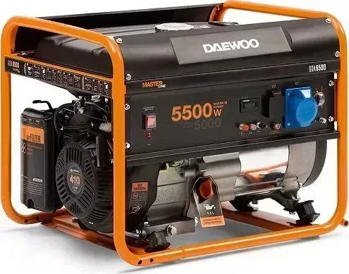 Генератор Daewoo Power Products Электрогенератор GDA 6500