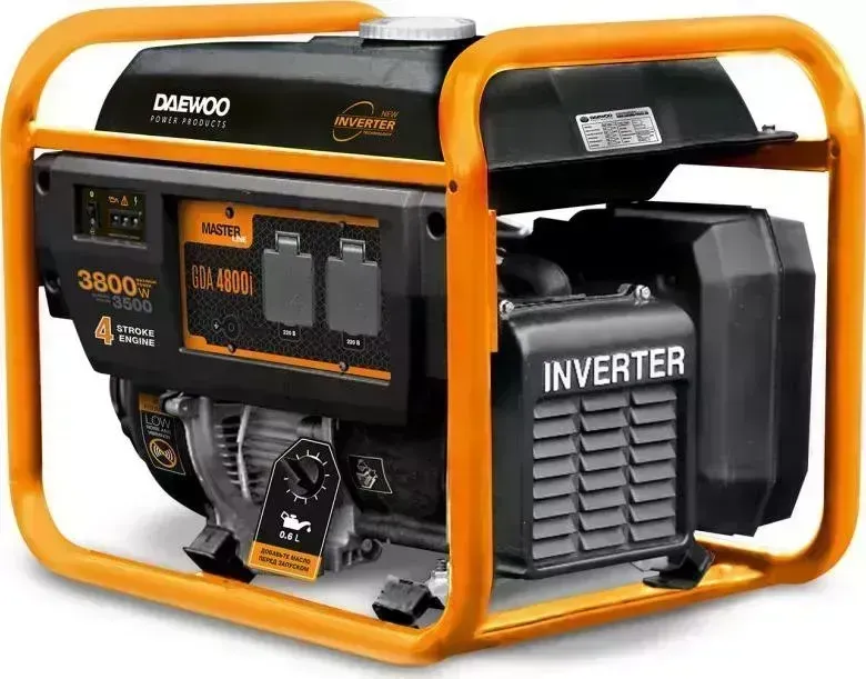 Генератор Daewoo Power Products Электрогенератор GDA 4800i