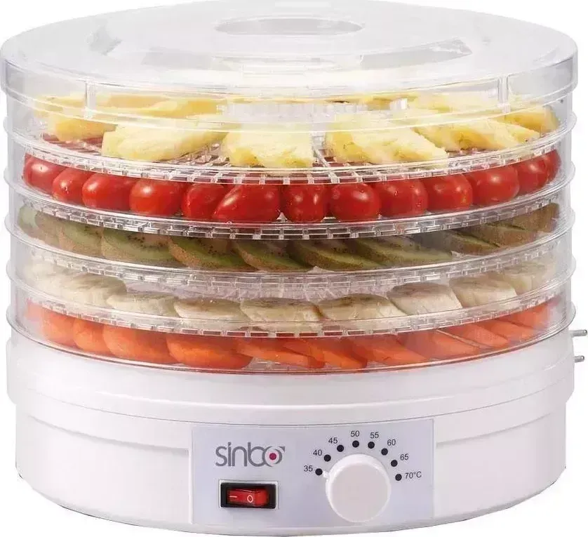 Сушилка для овощей и фруктов SINBO продуктов SFD 7401 белый