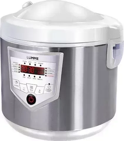 Мультиварка LUMME LU-1444E белый/сталь