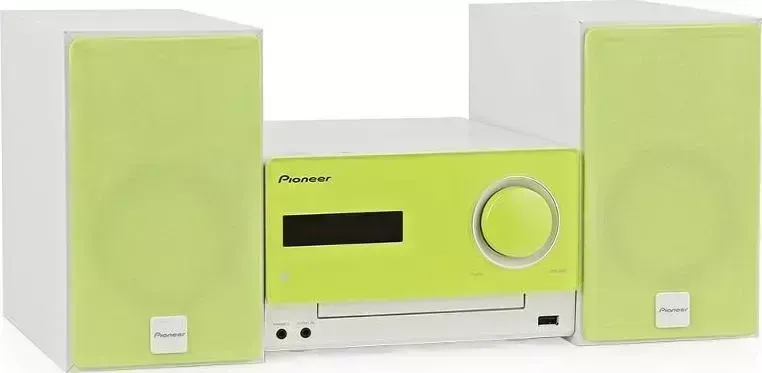 Музыкальный центр PIONEER X-CM35-N зеленый
