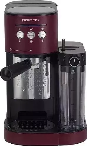 Кофеварка POLARIS PCM 1525E Adore Cappuccino бордо