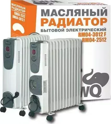 Обогреватель масляный WWQ RM02-2511