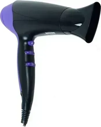 Фен BBK BHD3221i черный/фиолетовый