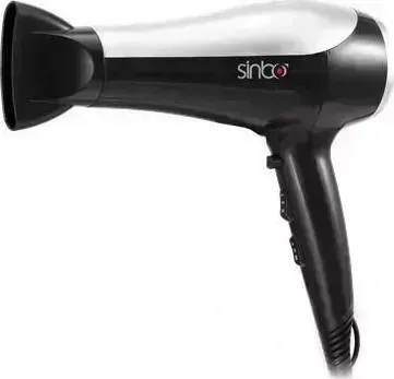 Фен SINBO SHD 7040 черный/белый