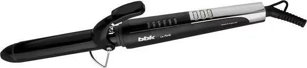 Прибор для укладки волос BBK BST1020 черный/металлик