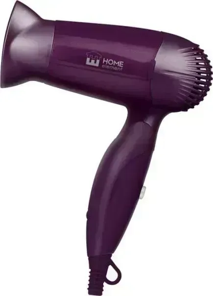 Фен HOME ELEMENT HE-HD300 лиловый аметист