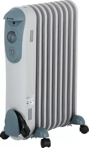 Обогреватель масляный VITEK VT-2122 GY (серый)