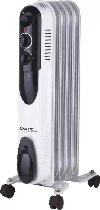 Обогреватель масляный SCARLETT SC-OH67B01-5 белый