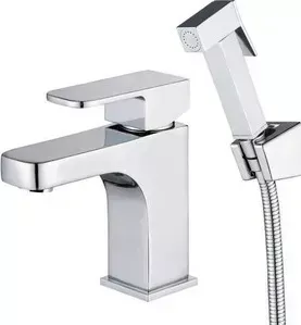 Смеситель для раковины KAISER Sonat с гигиеническим душем, хром (34088)