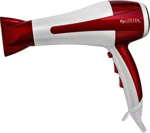 Фен CENTEK CT-2213 красный/белый