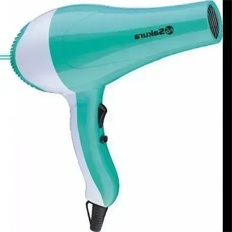 Фен SAKURA SA-4021WBL бело-бирюзовый