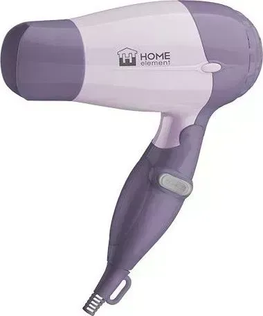 Фен HOME ELEMENT HE-HD309 лиловый аметист