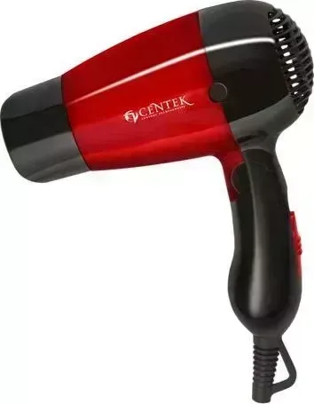 Фен CENTEK CT-2208 красный/черный
