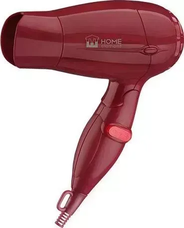 Фен HOME ELEMENT HE-HD309 красный гранат