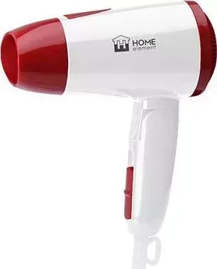Фен HOME ELEMENT HE-HD312 красный рубин