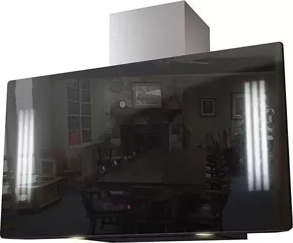 Вытяжка KRONA NAOMI Silent mirror 900 black 5P-S