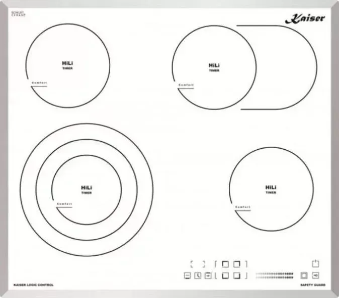 Панель варочная электрическая KAISER KCT 6515 F W