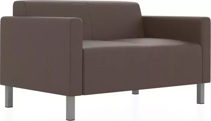 Диван Euroforma Двухместный Евро ИК P2 euroline, 924 терракотовый