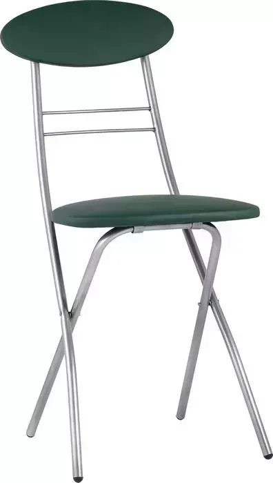 Стул Stool Group складной Компакт экокожа зеленая