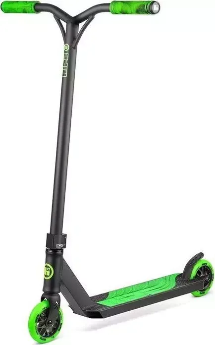 Самокат Hipe H3 black/green Трюковый самокат H3