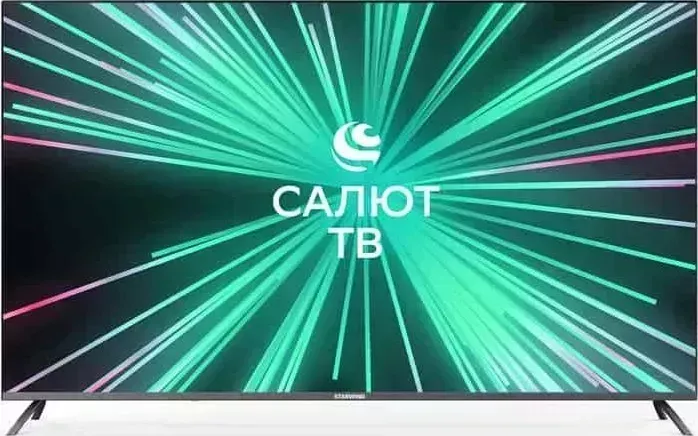 Телевизор STARWIND SW-LED58UB405 (58", Smart TV, Салют ТВ, Frameless gun metal, Ultra HD)