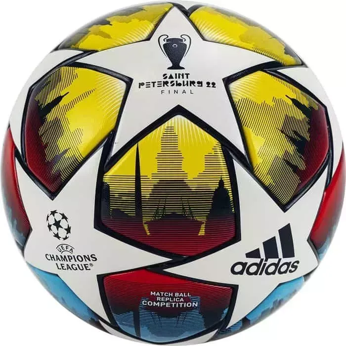 Мяч футбольный ADIDAS UCL Competition St.P H57810, р.5, 32 пан., FIFA Pro, мультиколор