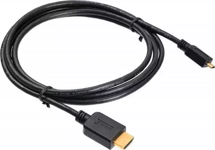 Кабель аудио BURO -видео HDMI 1.4 HDMI (m)/Micro HDMI (m) 1.8м. черный (MICROHDMI-HDMI-1.8)