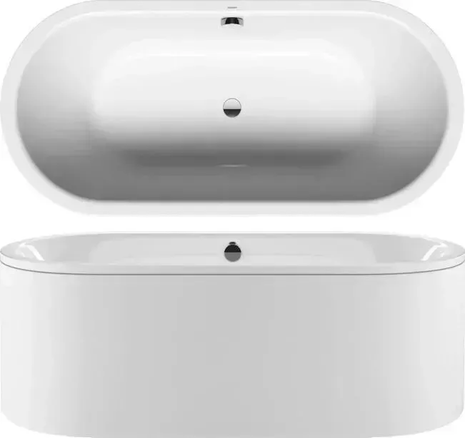 Стальная ванна Kaldewei Classic Duo Oval 111-7 Easy Clean 180х80 с панелью (291248053001)