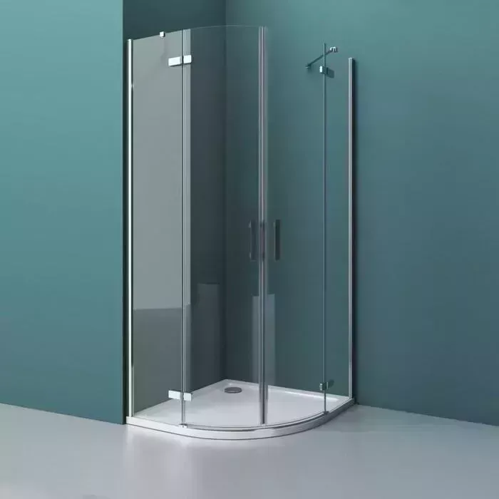 Душевой уголок BELBANGO Kraft R-2 100х100 прозрачный, хром (KRAFT-R-2-100-C-Cr)
