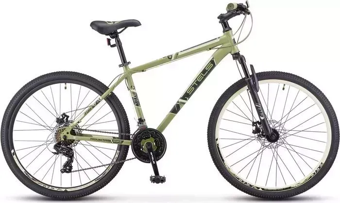 Велосипед STELS Navigator-700 D 27.5" F020 19" Хаки