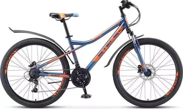 Велосипед STELS Navigator-510 D 26" V010 14" Тёмно-синий