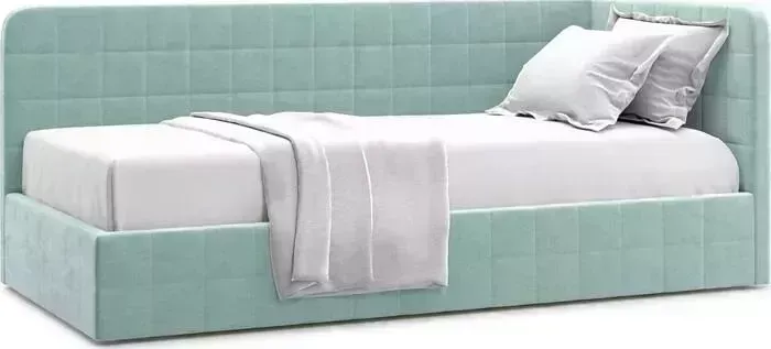 Кровать Агат Tichina 90 Velutto 14 правая