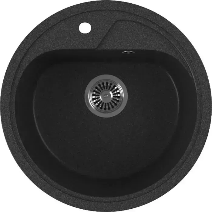 Мойка кухонная GREENSTONE GRS-04-343 антрацит