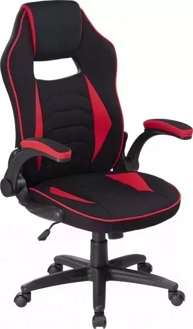 Кресло офисное Woodville Plast 1 red / black