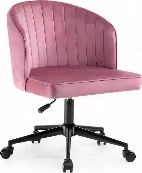 Кресло офисное Woodville Dani dark pink/black