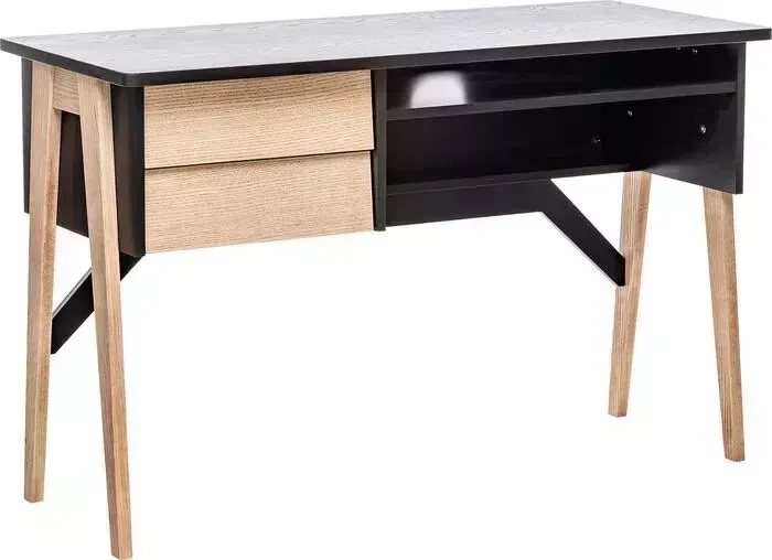 Стол письменный Leset Сканди-2 500 дуб/венге
