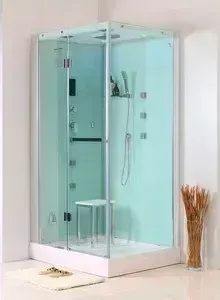Душевая кабина IDDIS Vane 90x120x220 гидромассажная с парогенератором (V9RS129i85)