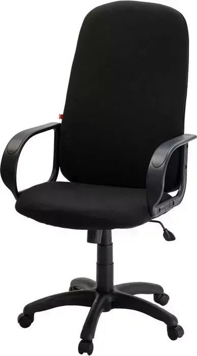 Кресло офисное Фабрикант Биг ткань, мебельная, ТК-1 черный, ТГ, PL 680, PL-1, ролик ст.