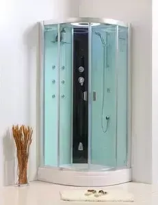 Душевая кабина IDDIS Sicily 90x90x219 гидромассажная с парогенератором (S20R099i85)