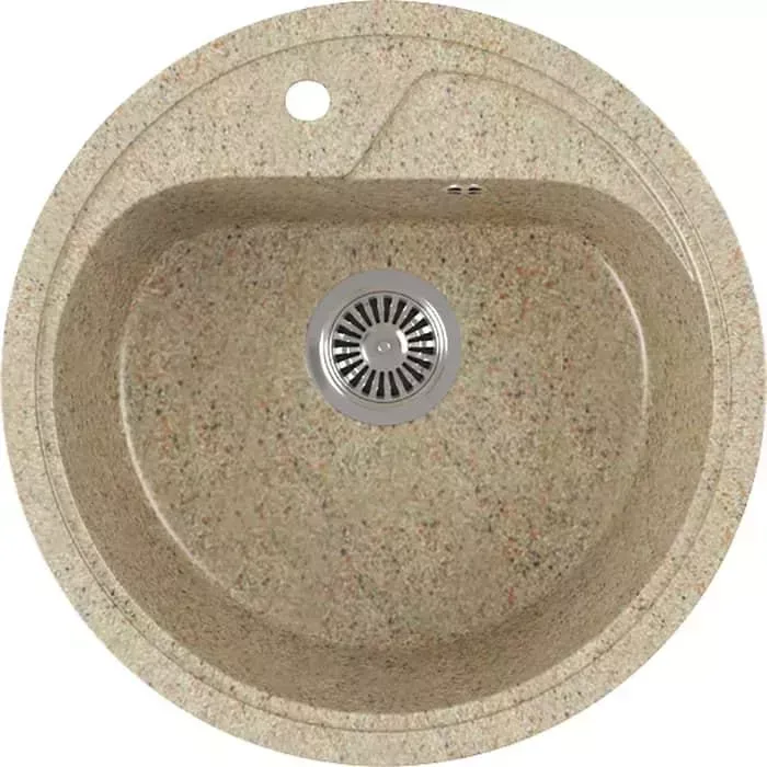 Мойка кухонная GREENSTONE GRS-04-302 песочная