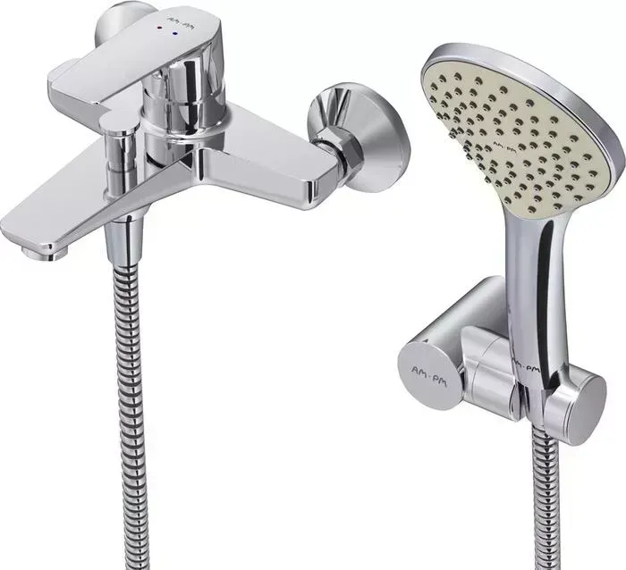 Смеситель для ванны Am.Pm Gem с душем, хром (F90A15000)