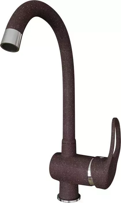 Смеситель для кухни Mixline ML-GS04 высокий, шоколад 345 (4660105234111)