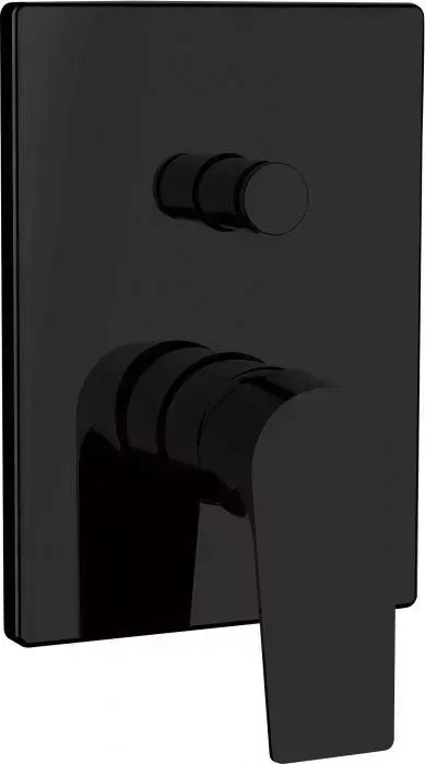 Смеситель для ванны AQUANET Static черный (261824)