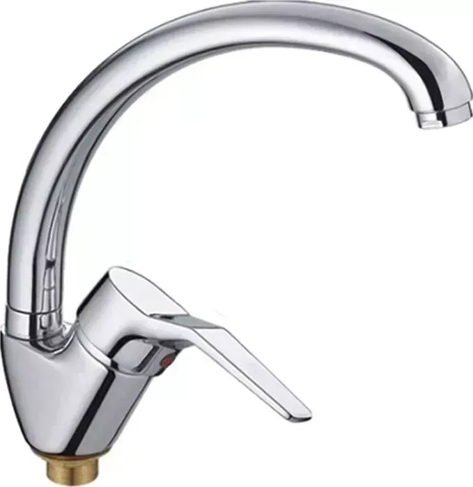 Смеситель для кухни Haiba HB63 с гайкой (HB4163-2)