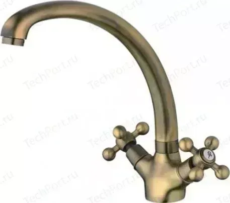 Смеситель для кухни Haiba HB19-4 под бронзу (HB4219-4)